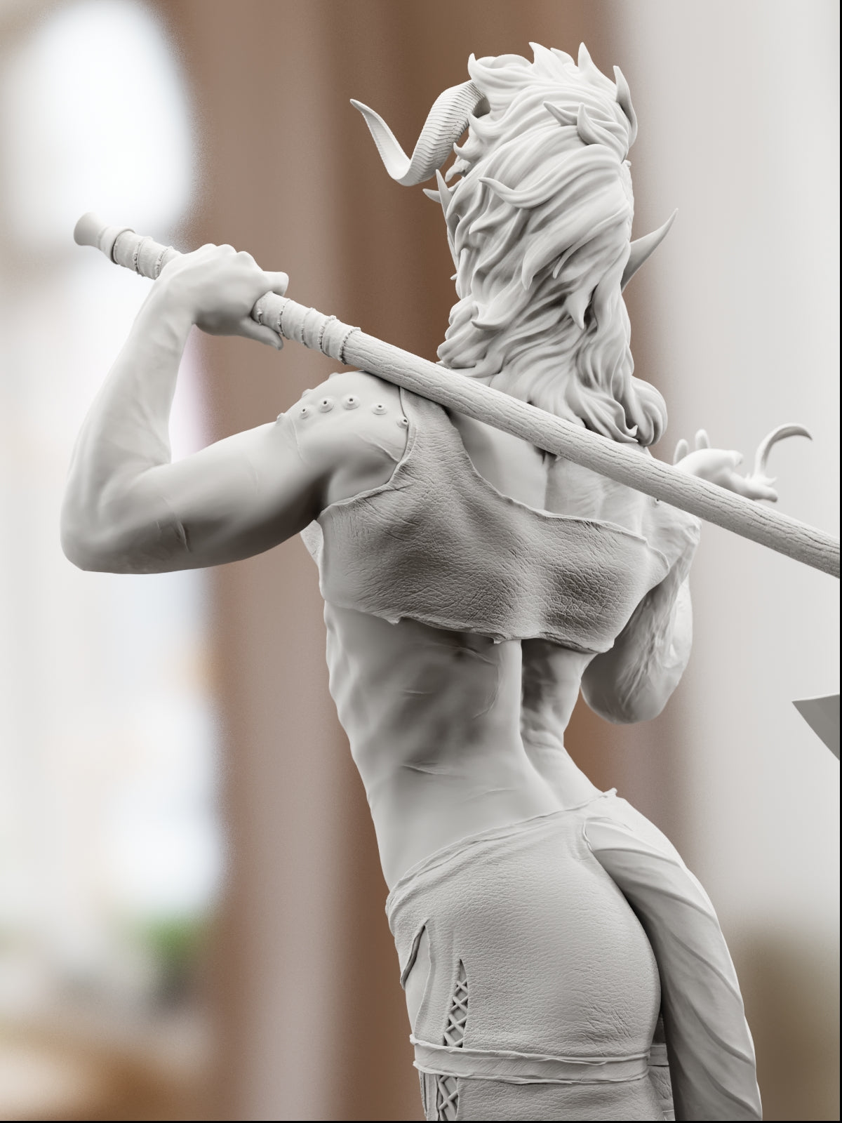 Burning Devil Karlach | Maximum Detailed 12K 3D printed figure