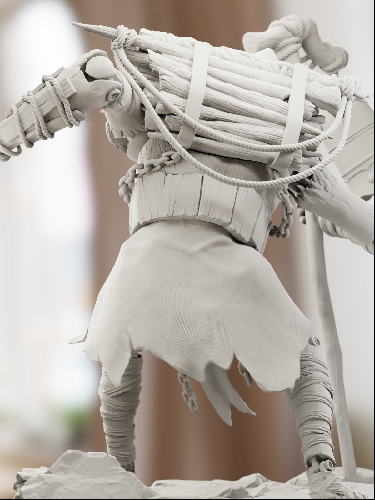 The Bellbearer | Maximum Detailed 12K 3D printed figure