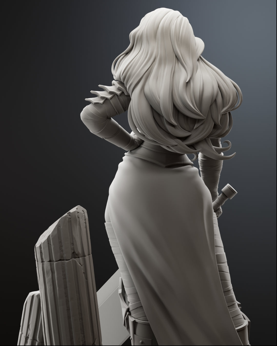 Absolute Warrior Statue