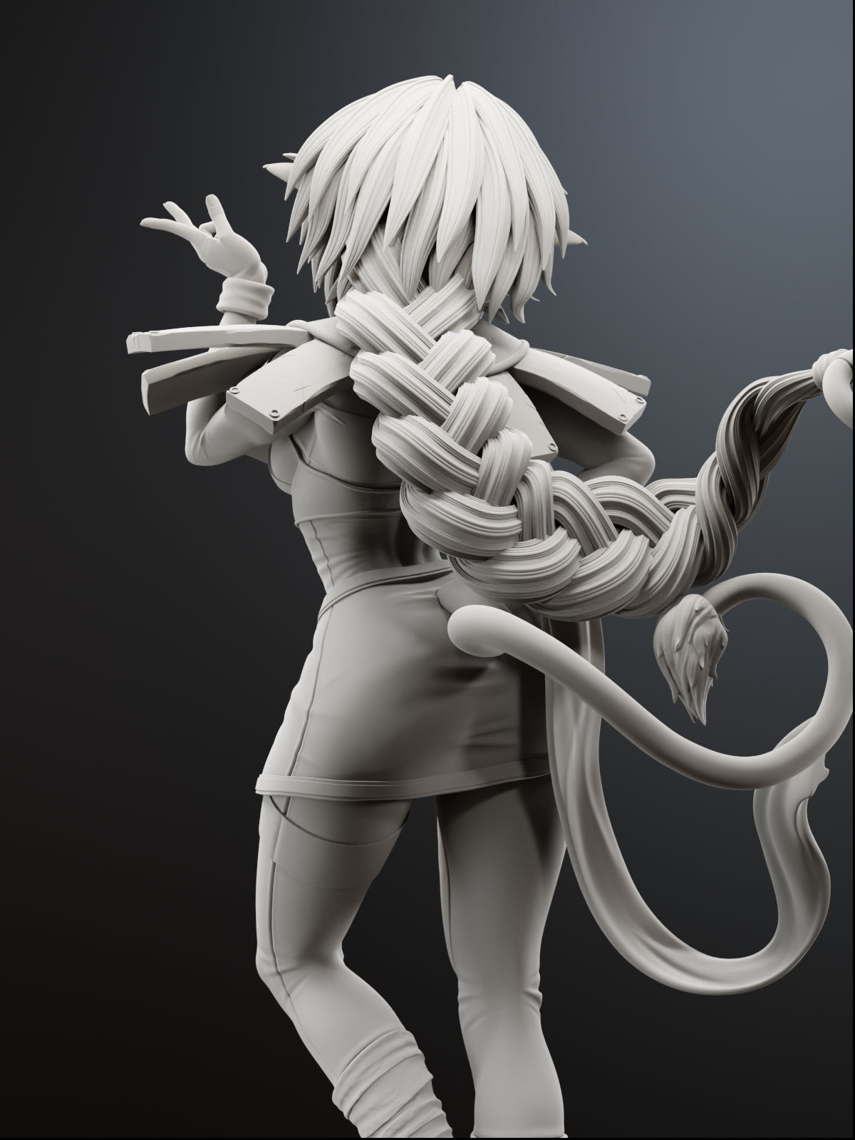 The Wild Heart | Maximum Detailed 12K 3D printed figure