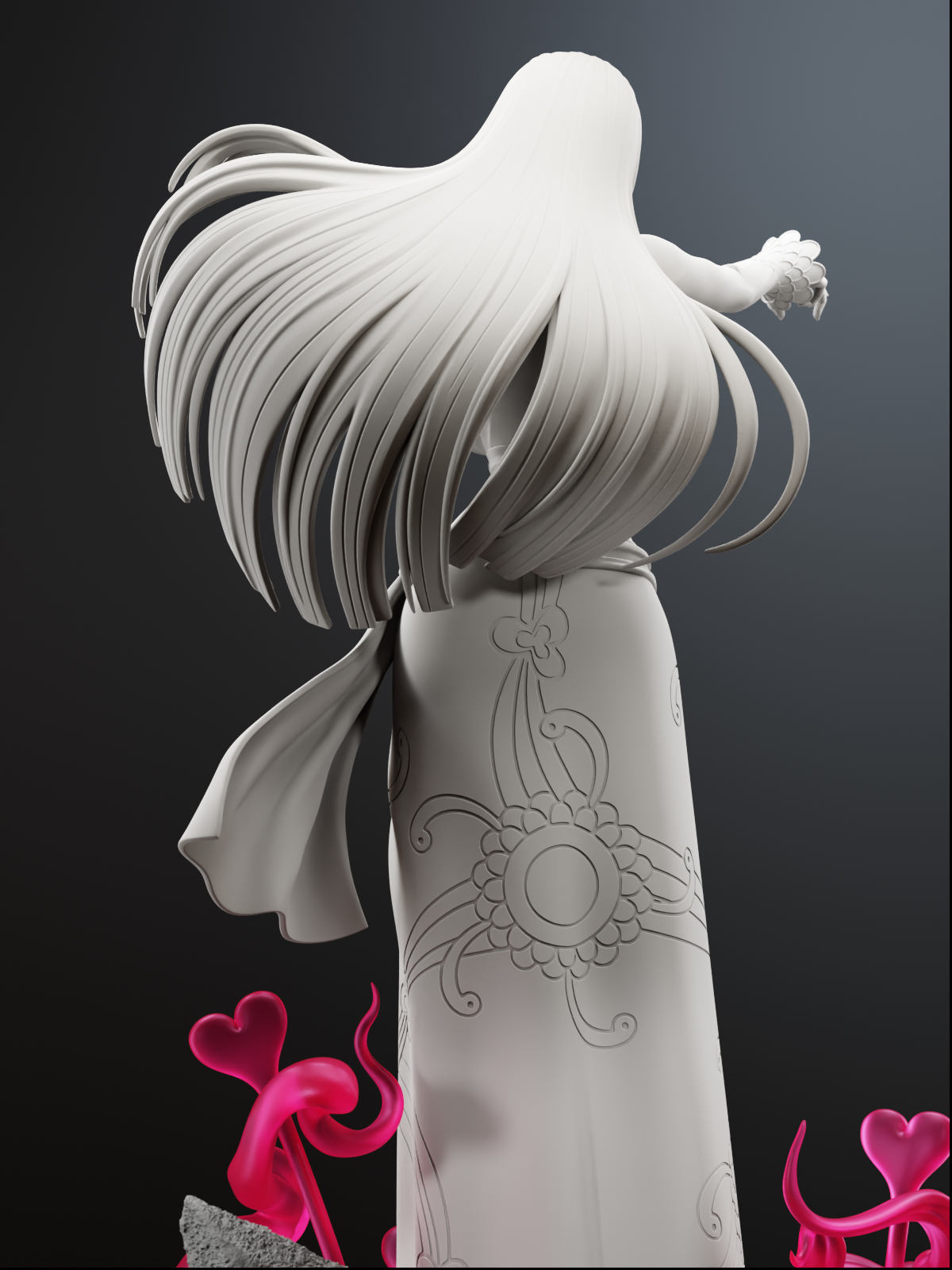 The Pirate Empress | Maximum Detailed 12K 3D Printed Figure