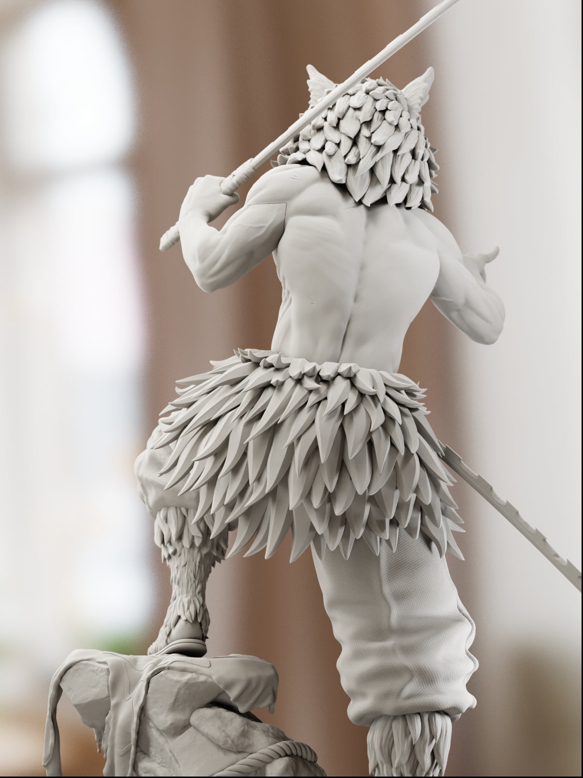 The Beast Within | Maximum Detailed 12K 3D Printed Figure