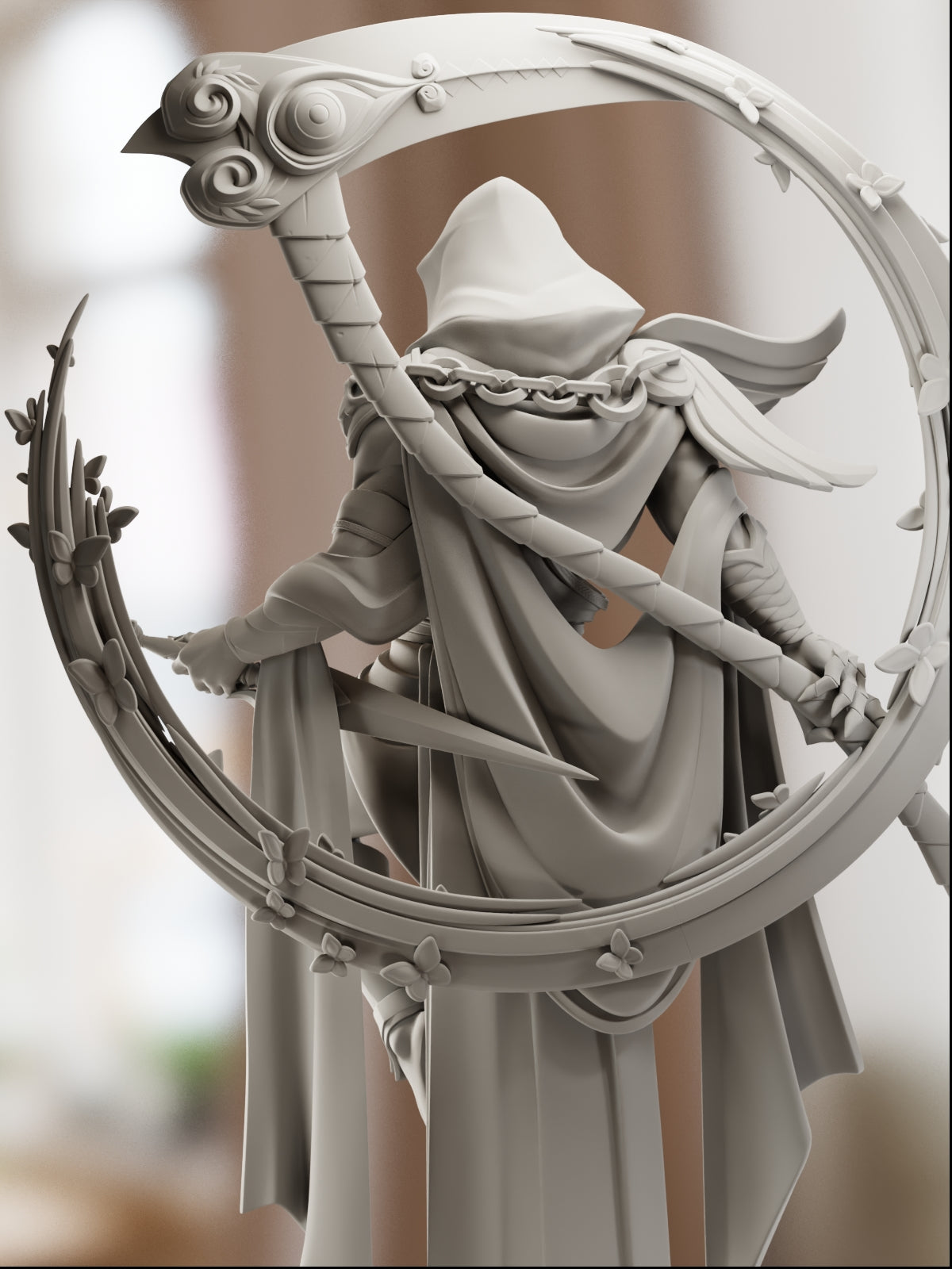 Death Incarnate | Maximum Detailed 12K 3D printed figure