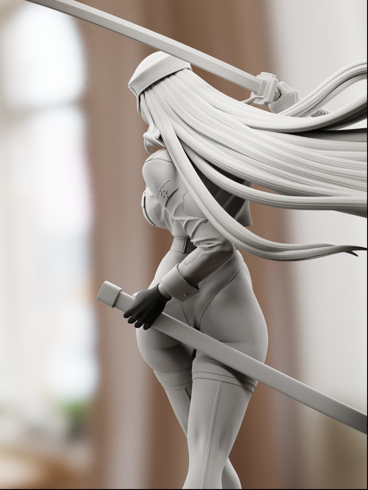The Empire’s Ice Queen | Maximum Detailed 12K 3D printed figure