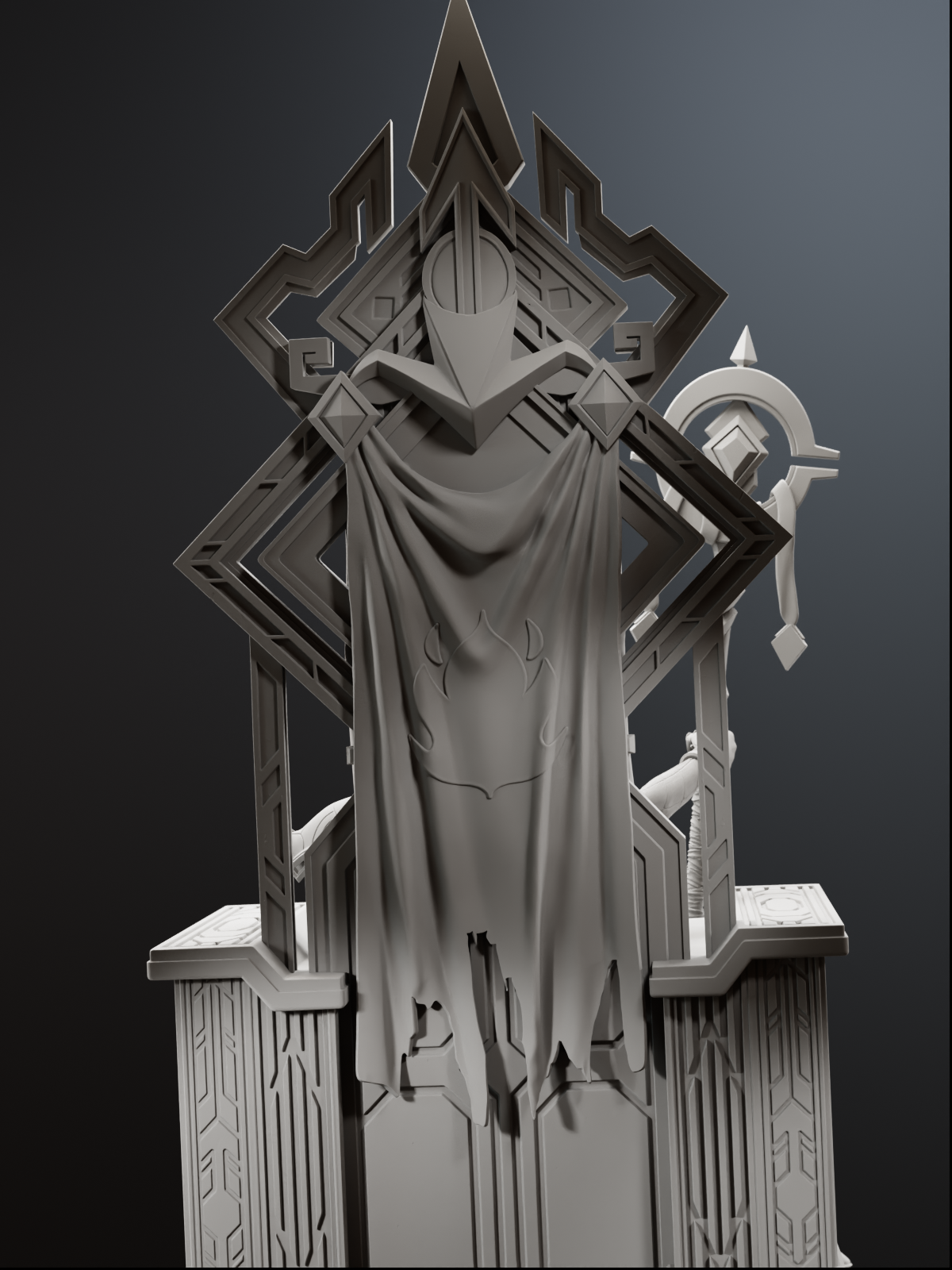 The Scarlet Inquisitor | Maximum Detailed 12K 3D printed figure