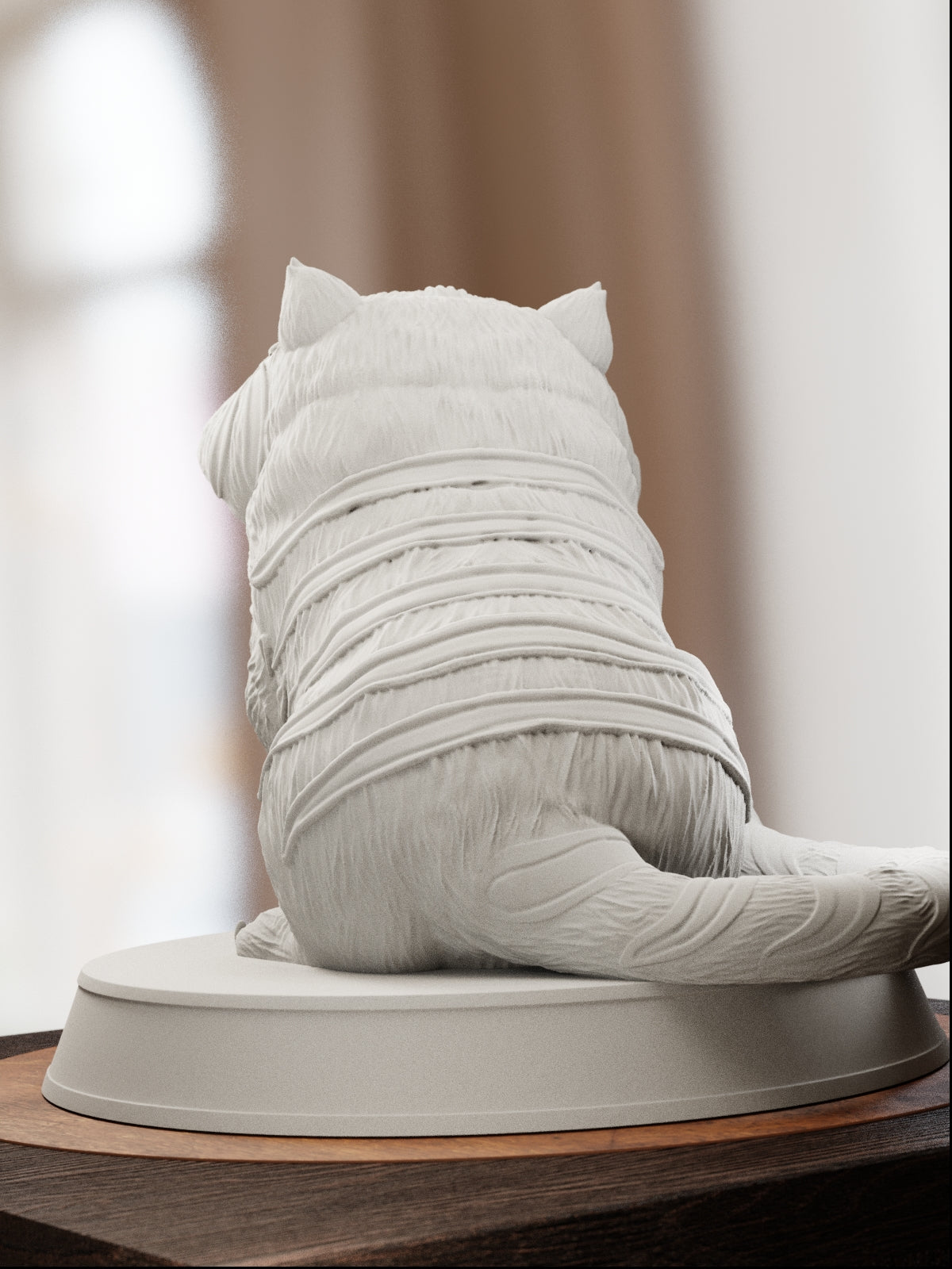 The Derpy Tiger | Maximum Detailed 12K 3D printed figure