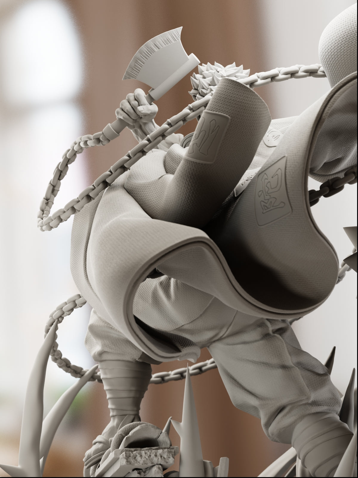 The Power and Faith | Maximum Detailed 12K 3D printed figure