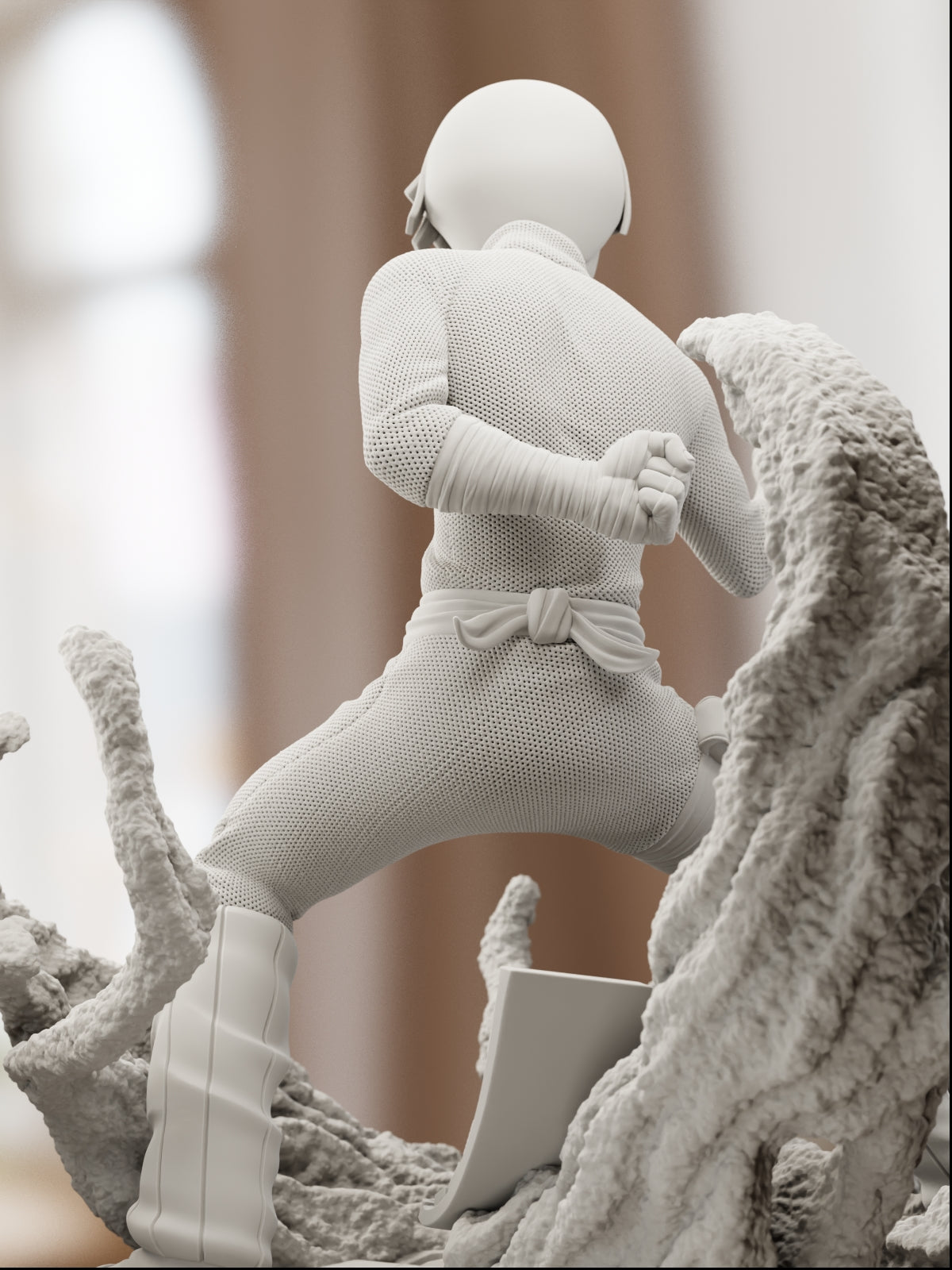 The Taijutsu Master | Maximum Detailed 12K 3D printed figure