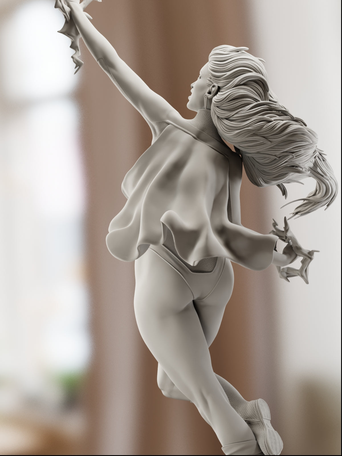 The Pink Atom | Maximum Detailed 12K 3D printed figure