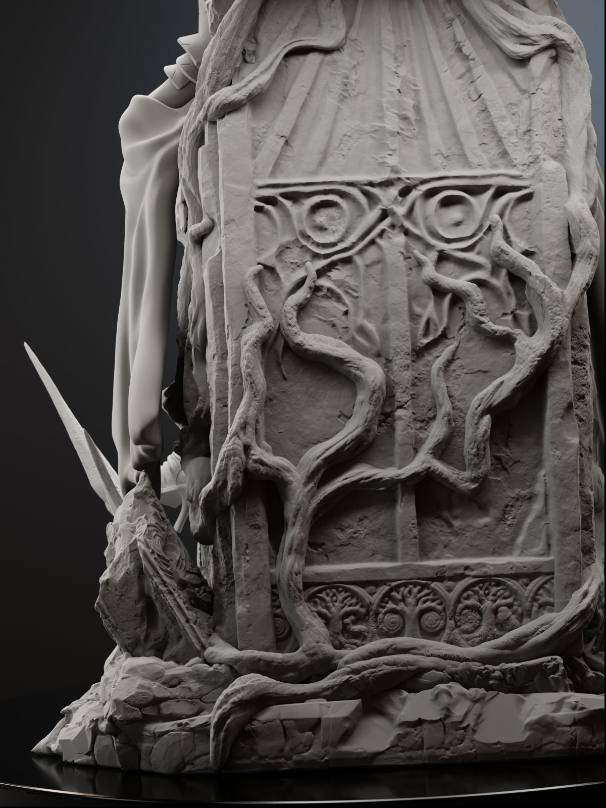 Dark Matriarch | Maximum Detailed 12K 3D printed figure