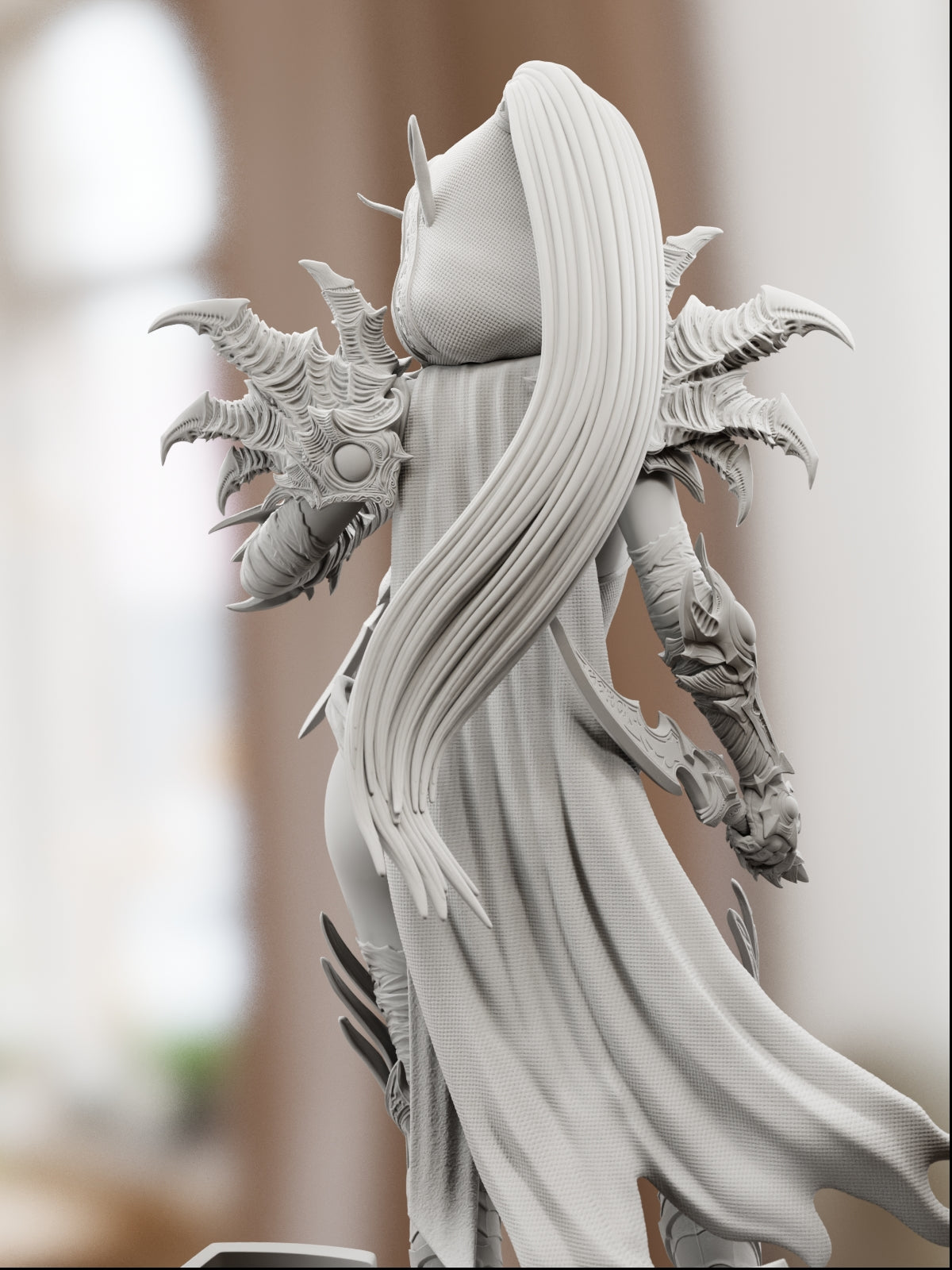 Blood Elf Assassin | Maximum Detailed 12K 3D printed figure