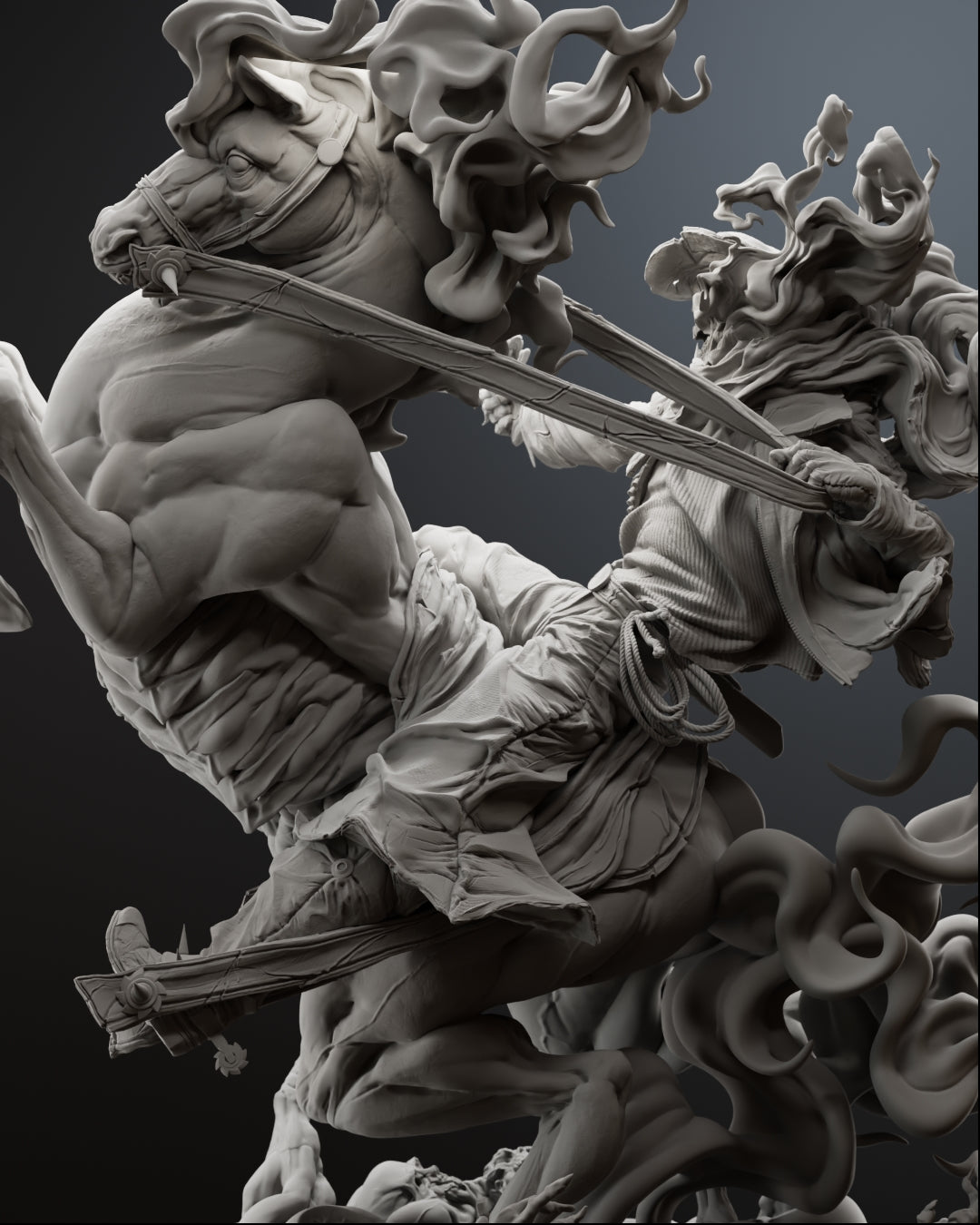 The Rider Statue