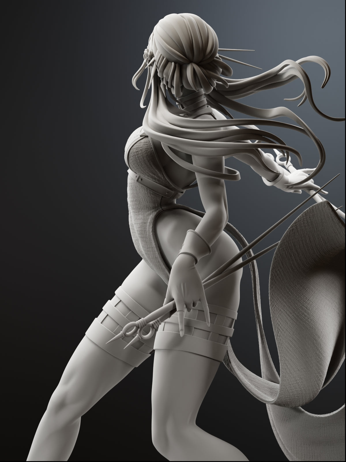 The Thorn Princess | Maximum Detailed 12K 3D printed figure