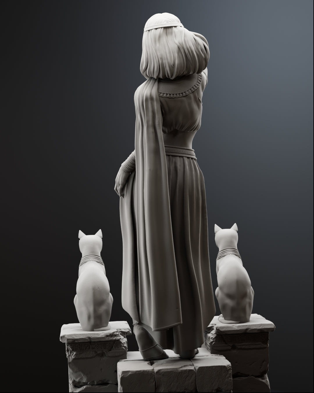 Queen of the Nile Statue