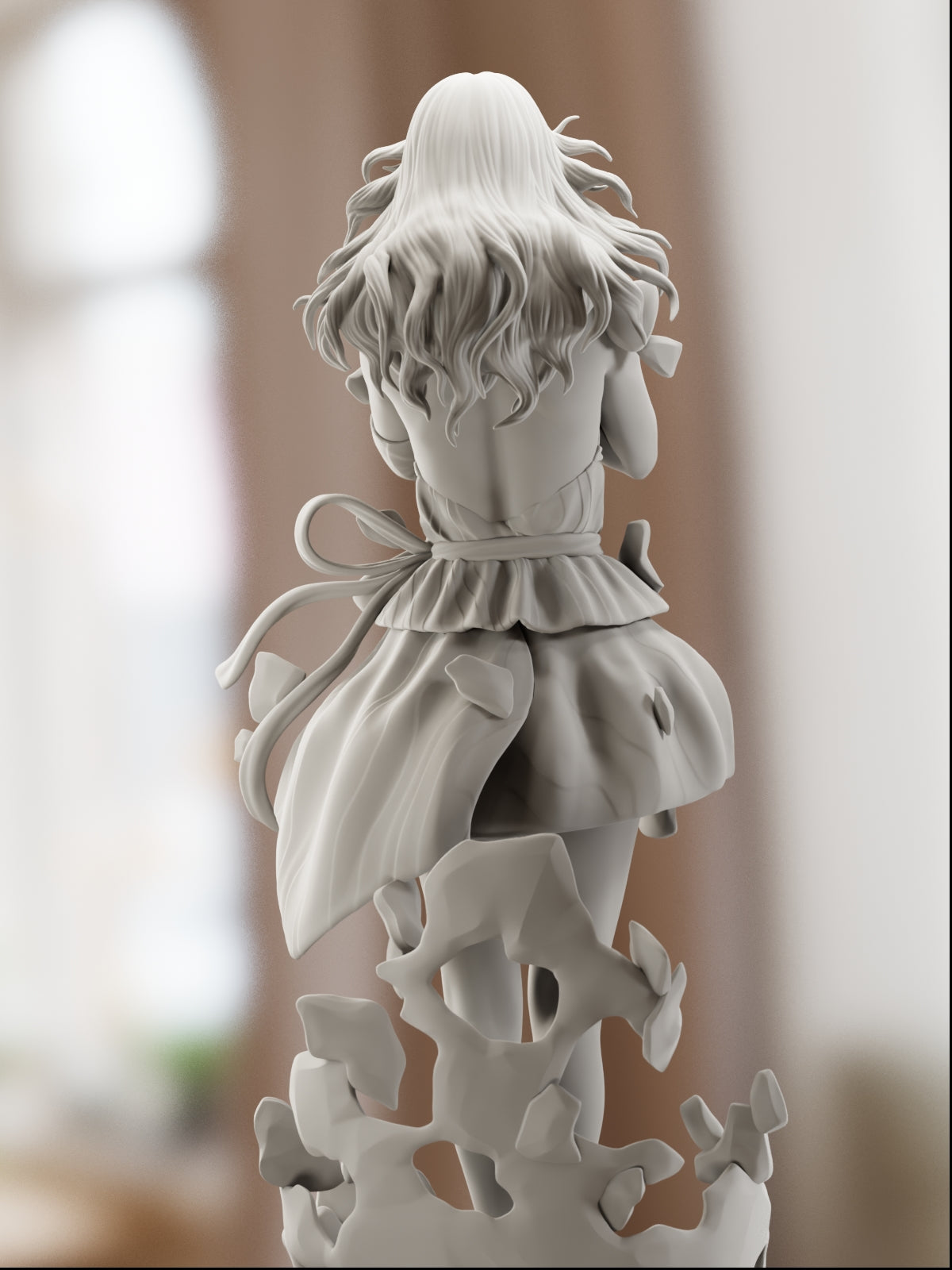 Tomorrow | Maximum Detailed 12K 3D printed figure