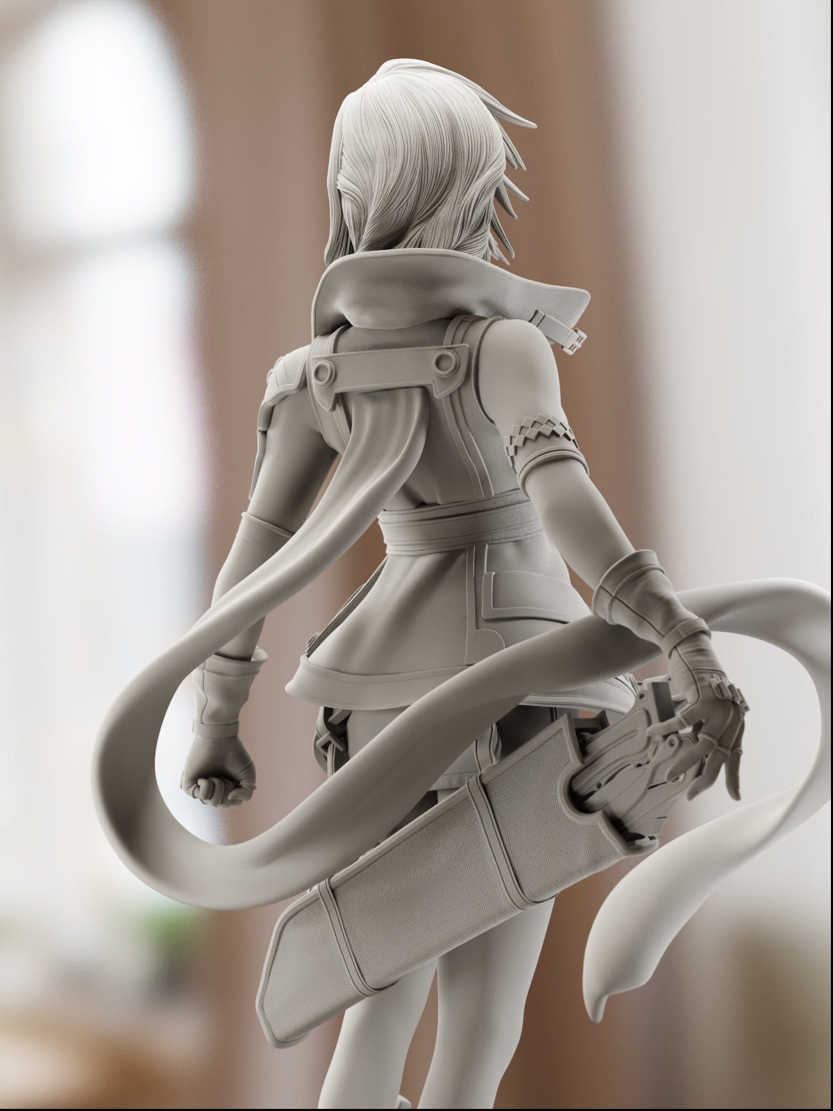 The Gunblade | Maximum Detailed 12K 3D printed figure