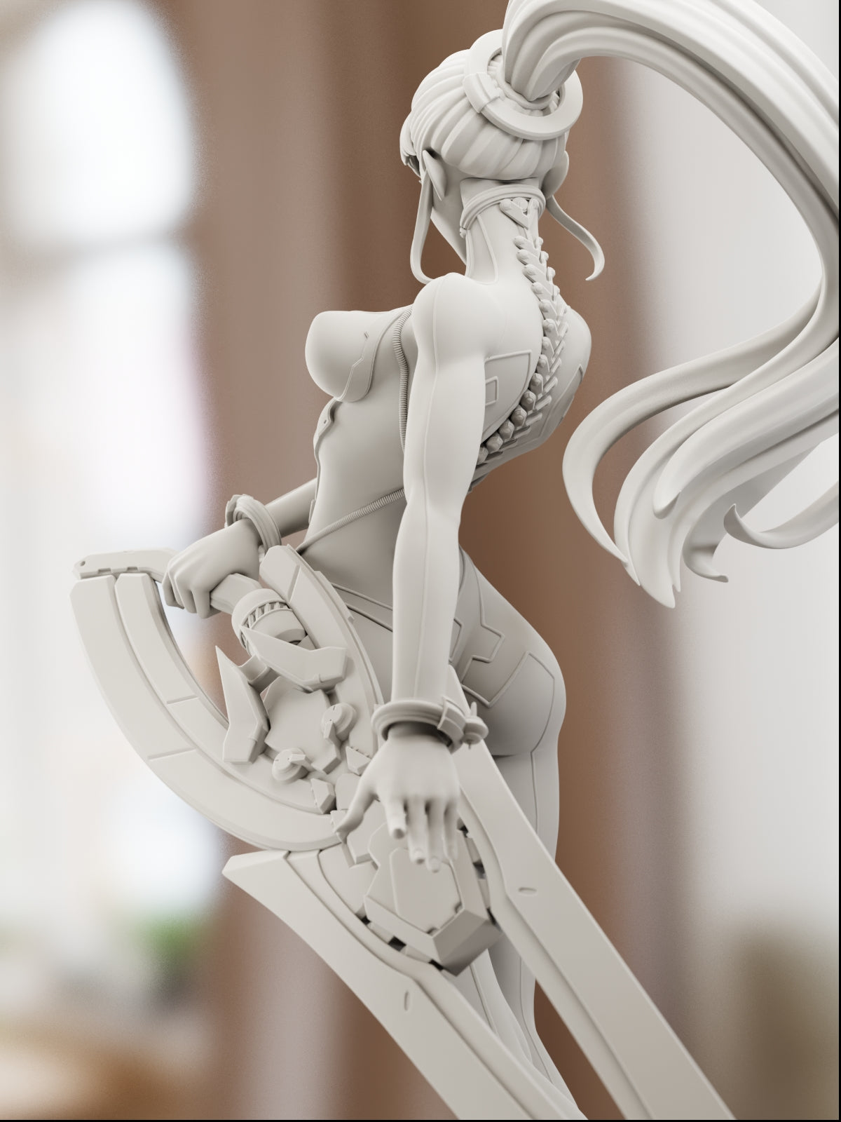 The Blade of Hope | Maximum Detailed 12K 3D printed figure