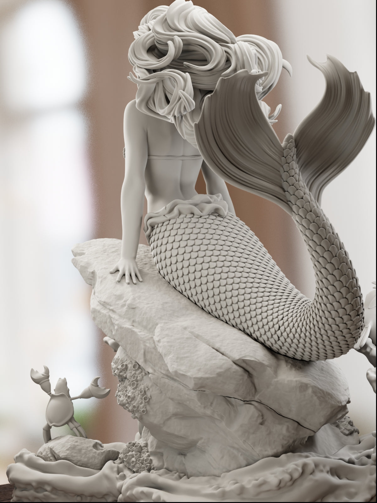 The Tidal Voice | Maximum Detailed 12K 3D printed figure
