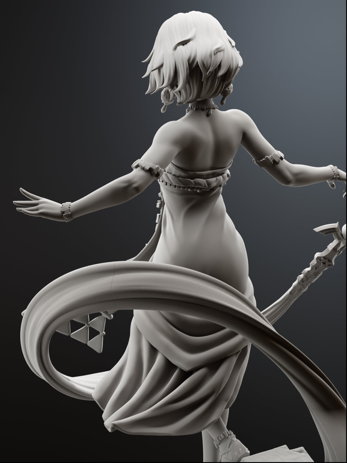 The Princess of Hyrule Statue