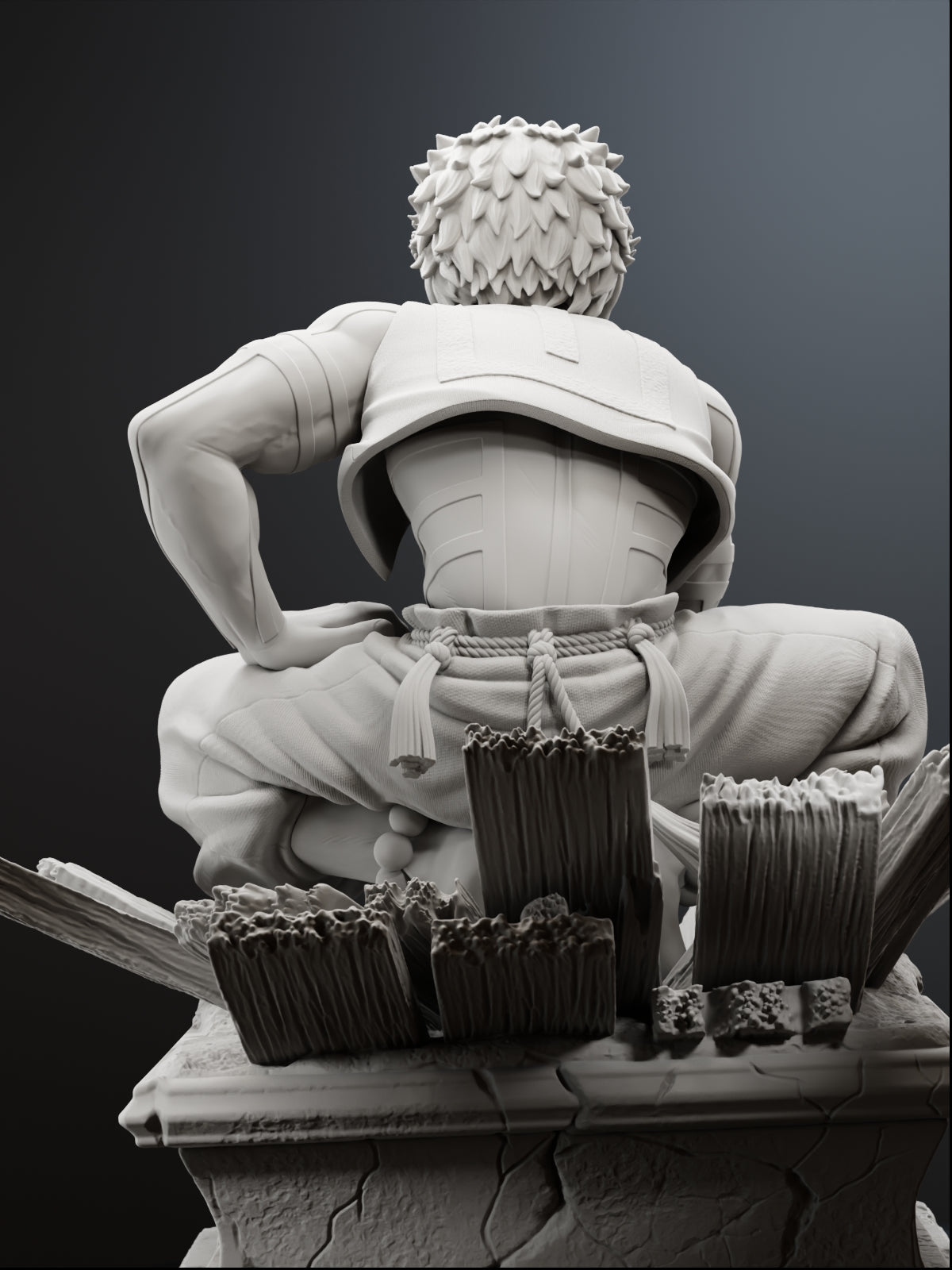 The Unyielding Demon | Maximum Detailed 12K 3D printed figure