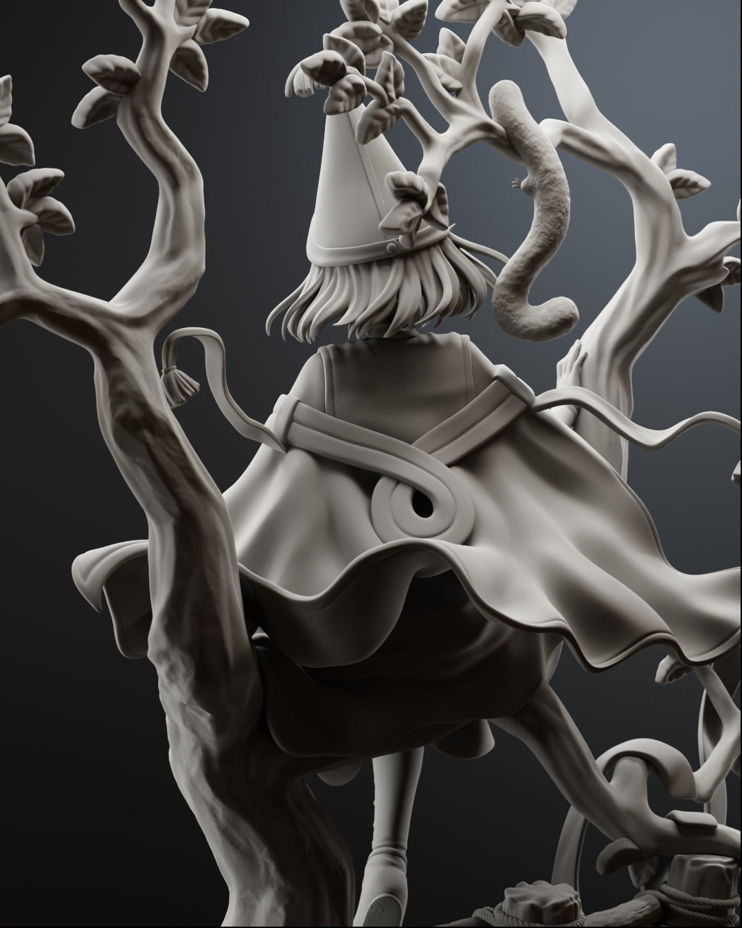 The Atelier Apprentice Statue