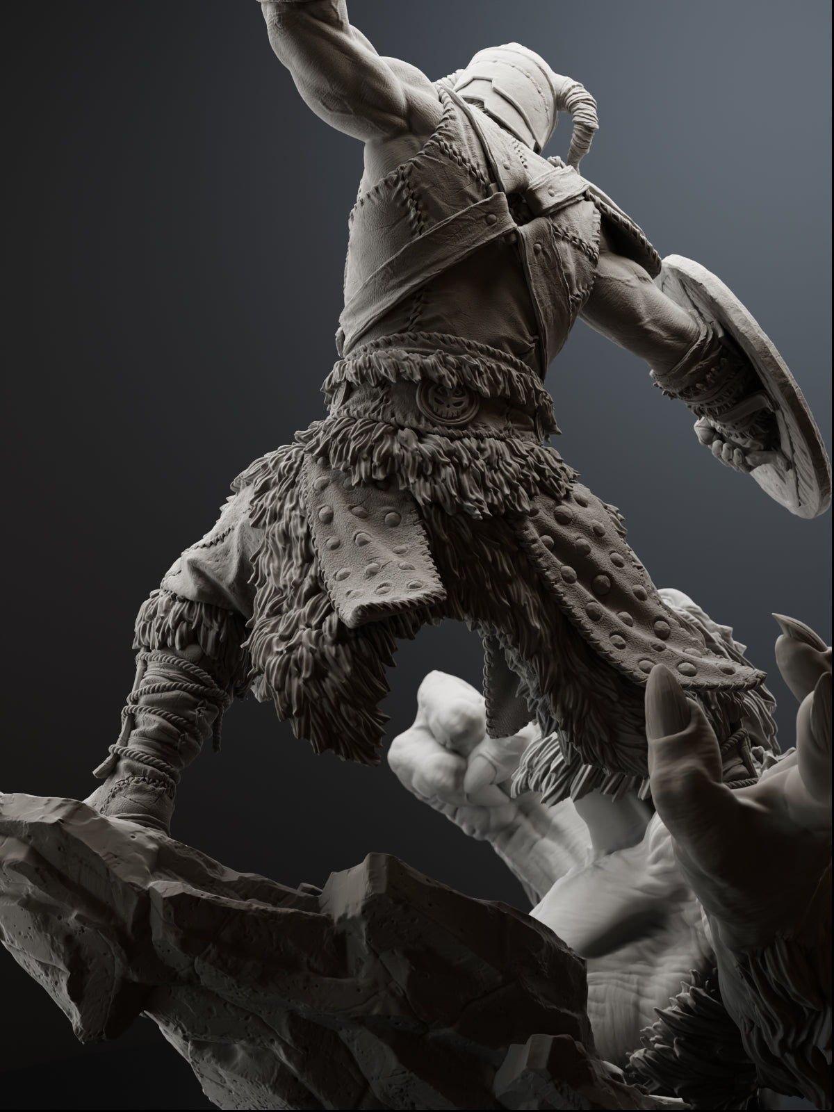 The Dragonborn Statue