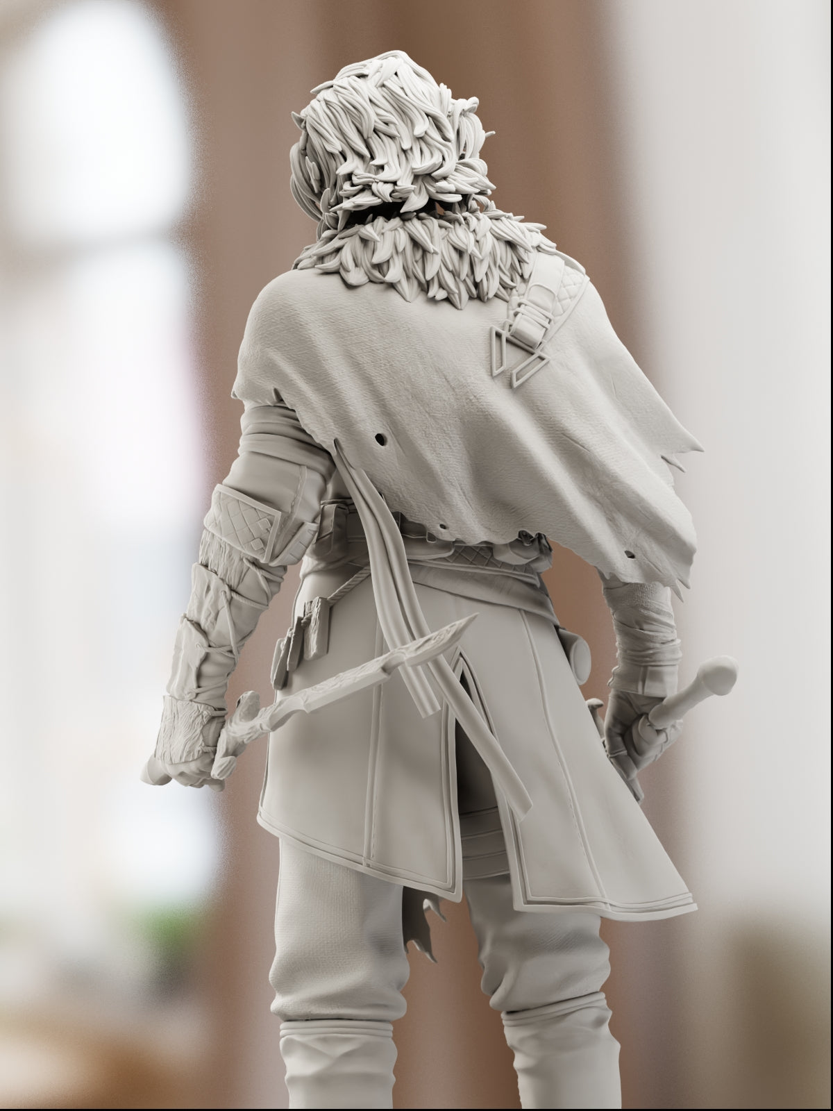 The Unbroken | Maximum Detailed 12K 3D printed figure