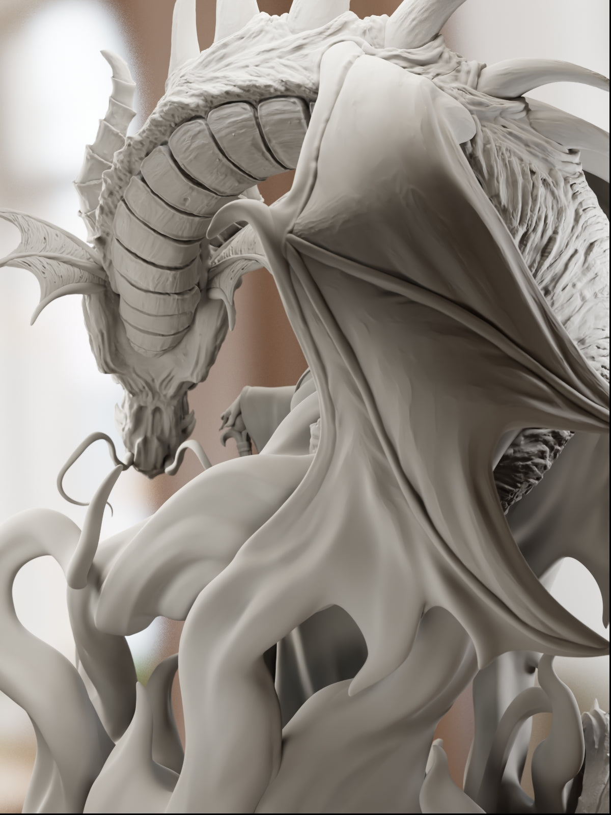 The Mistress of Evil | Maximum Detailed 12K 3D printed figure