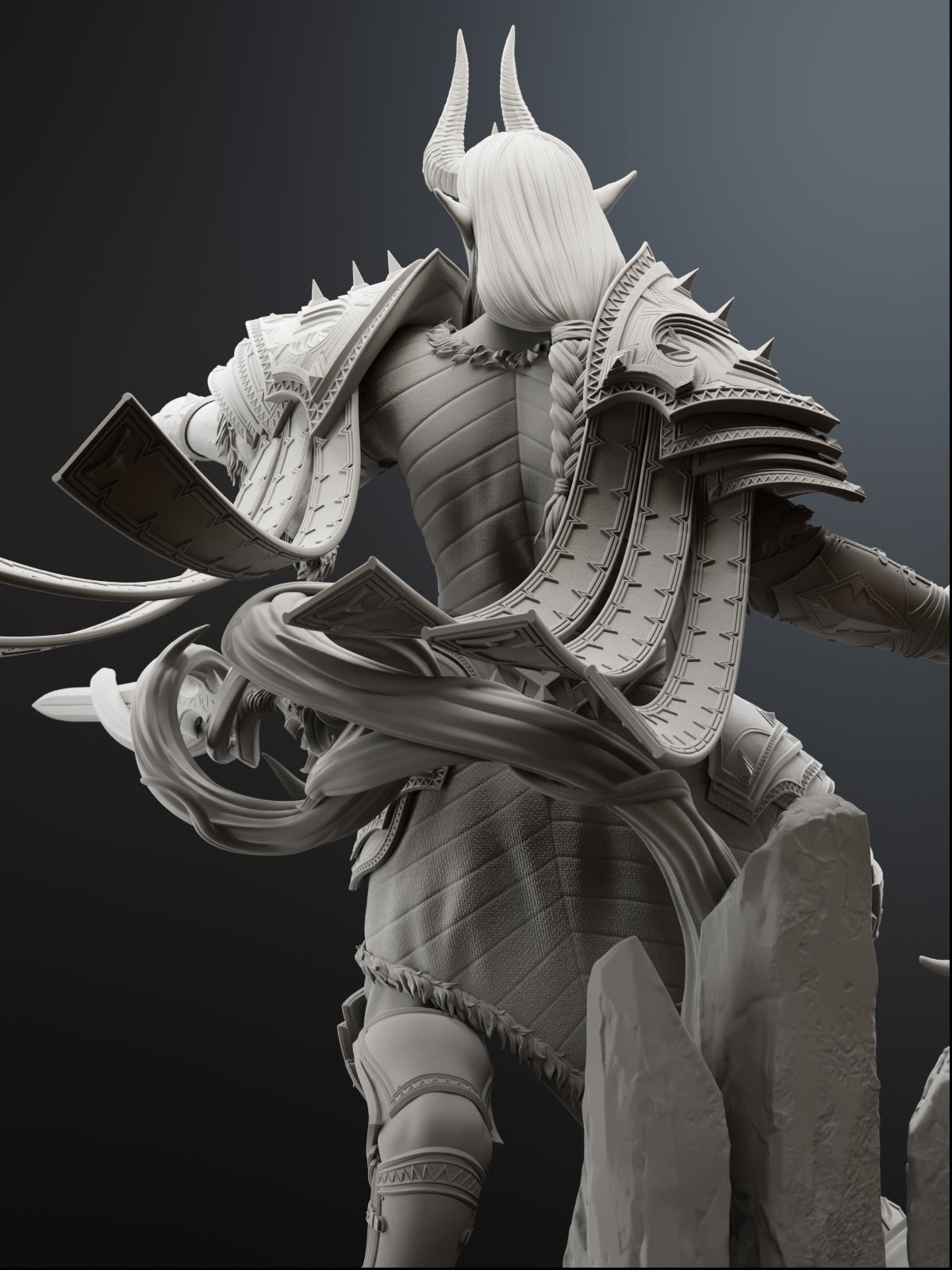 The Castle Master | Maximum Detailed 12K 3D printed figure