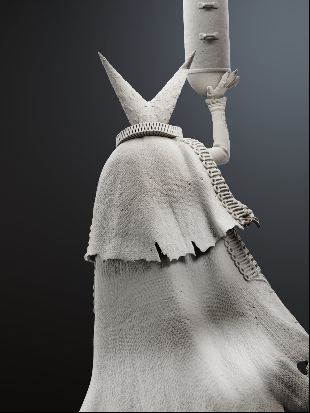 The Artillery Witch Statue