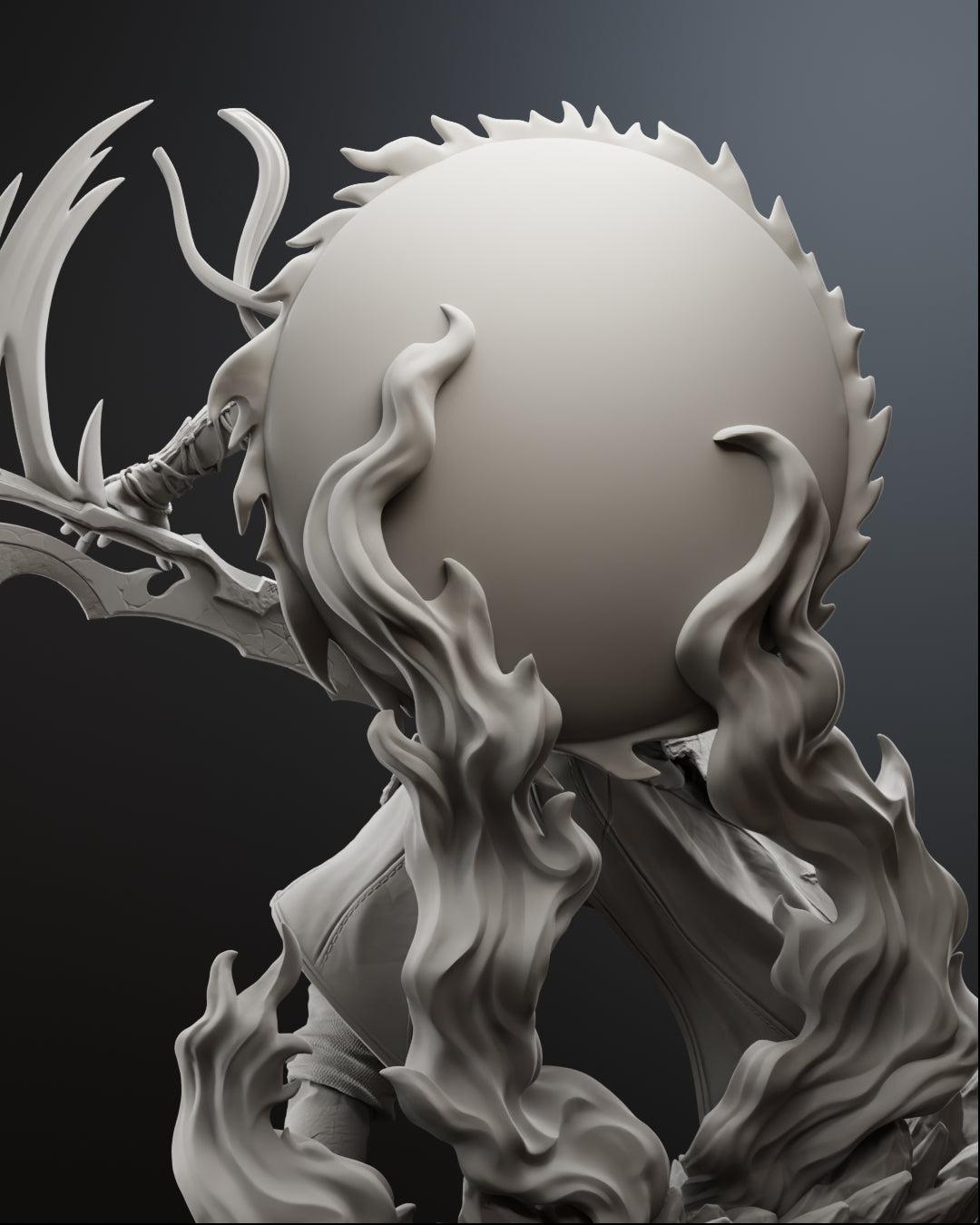 Eclipse Blade Verso Statue