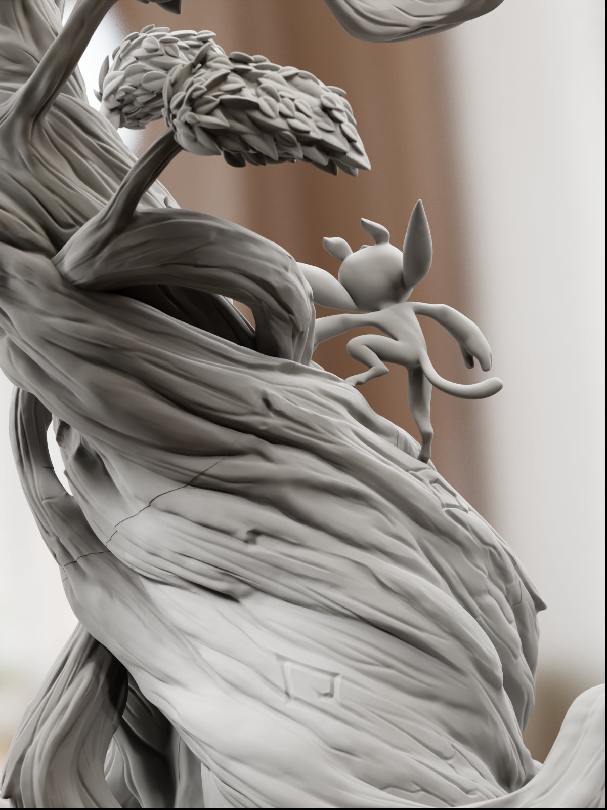 The Guardian Spirit | Maximum Detailed 12K 3D printed figure