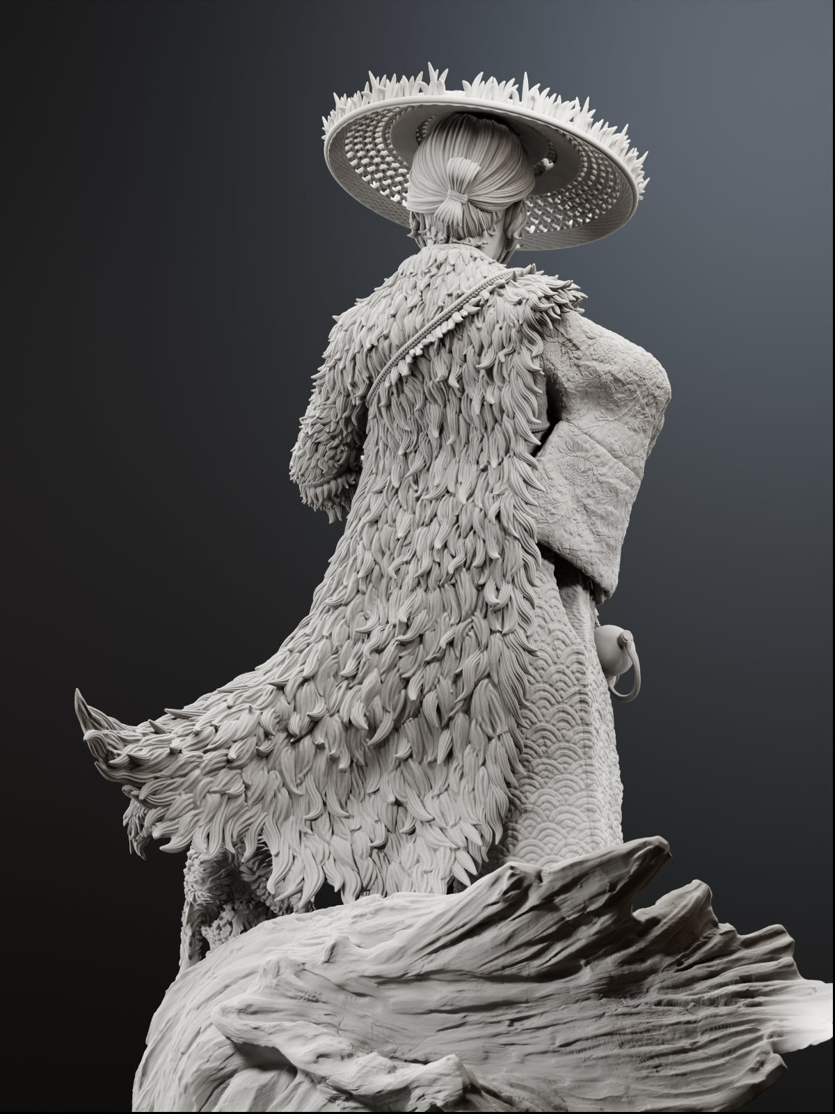 The Wandering Blade Statue