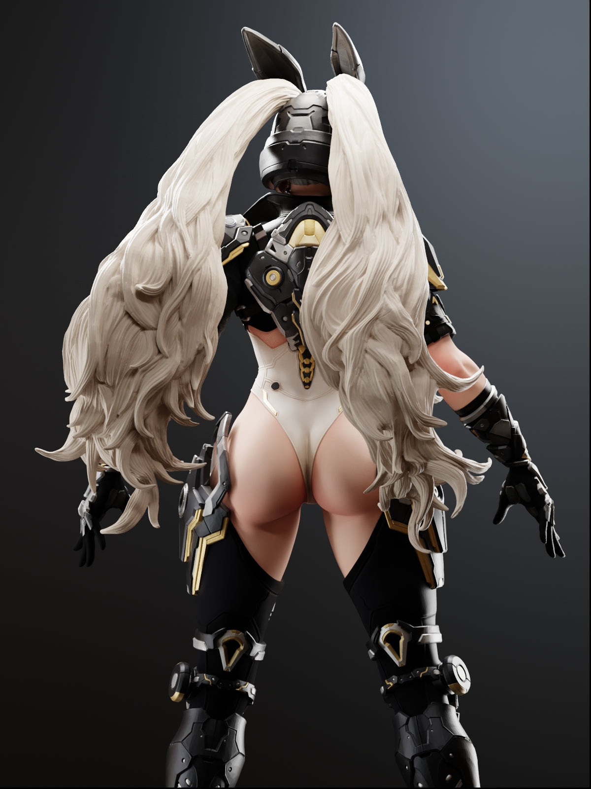 The Electric Bunny Statue