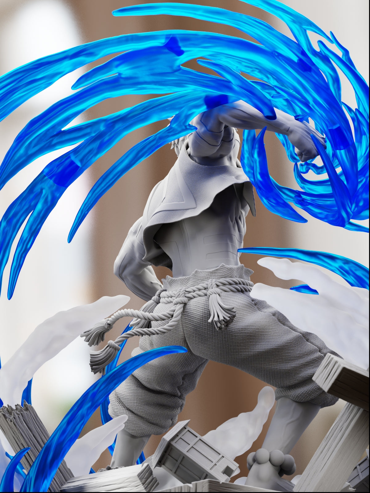 Upper Moon Three | Maximum Detailed 12K 3D printed figure