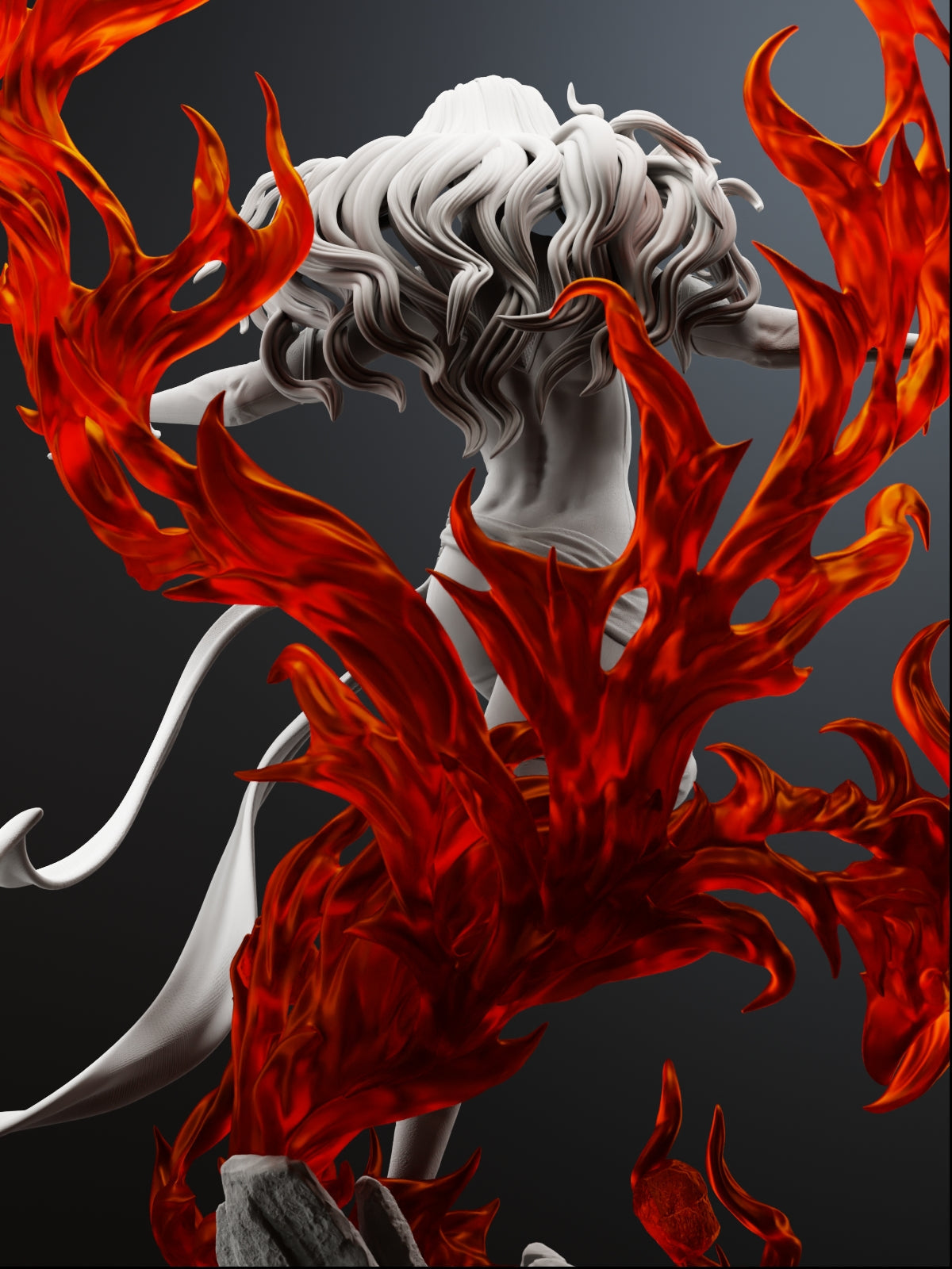 The Dark Phoenix Statue