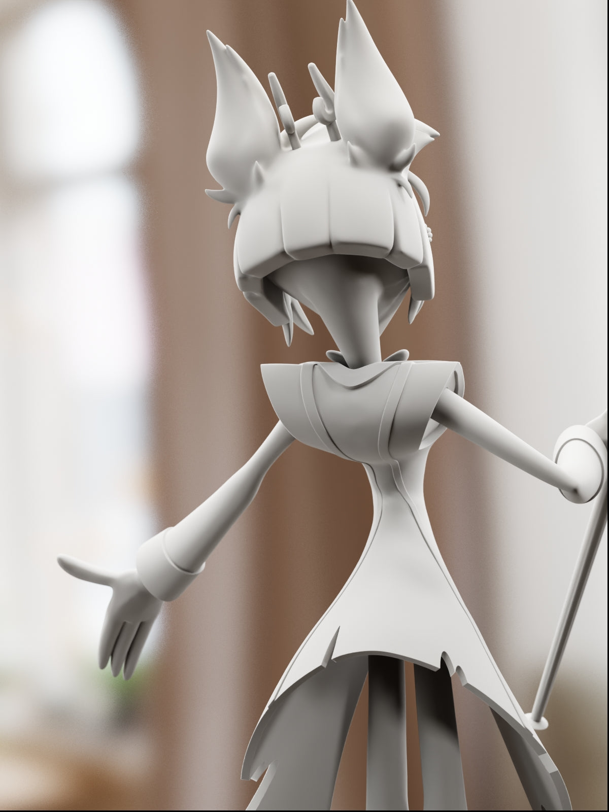 The Radio Demon | Maximum Detailed 12K 3D printed figure