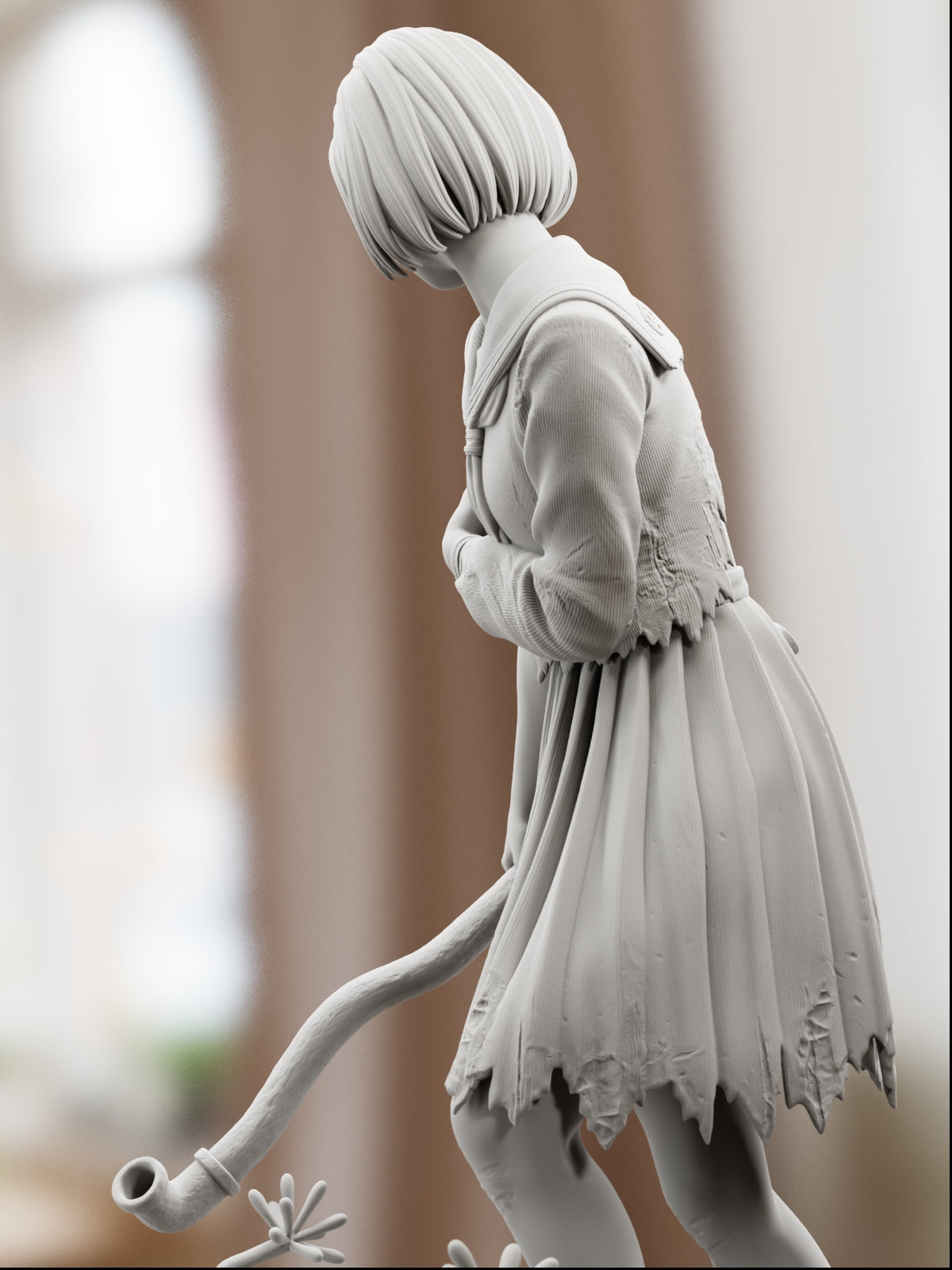 The Blooming Curse | Maximum Detailed 12K 3D printed figure
