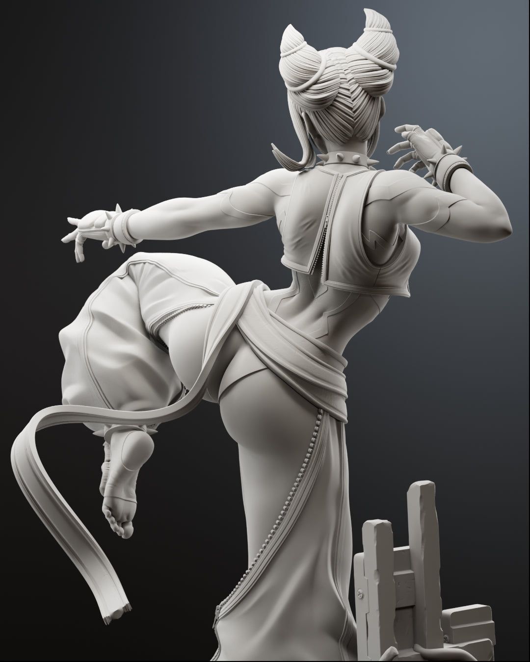 The Neon Viper Statue