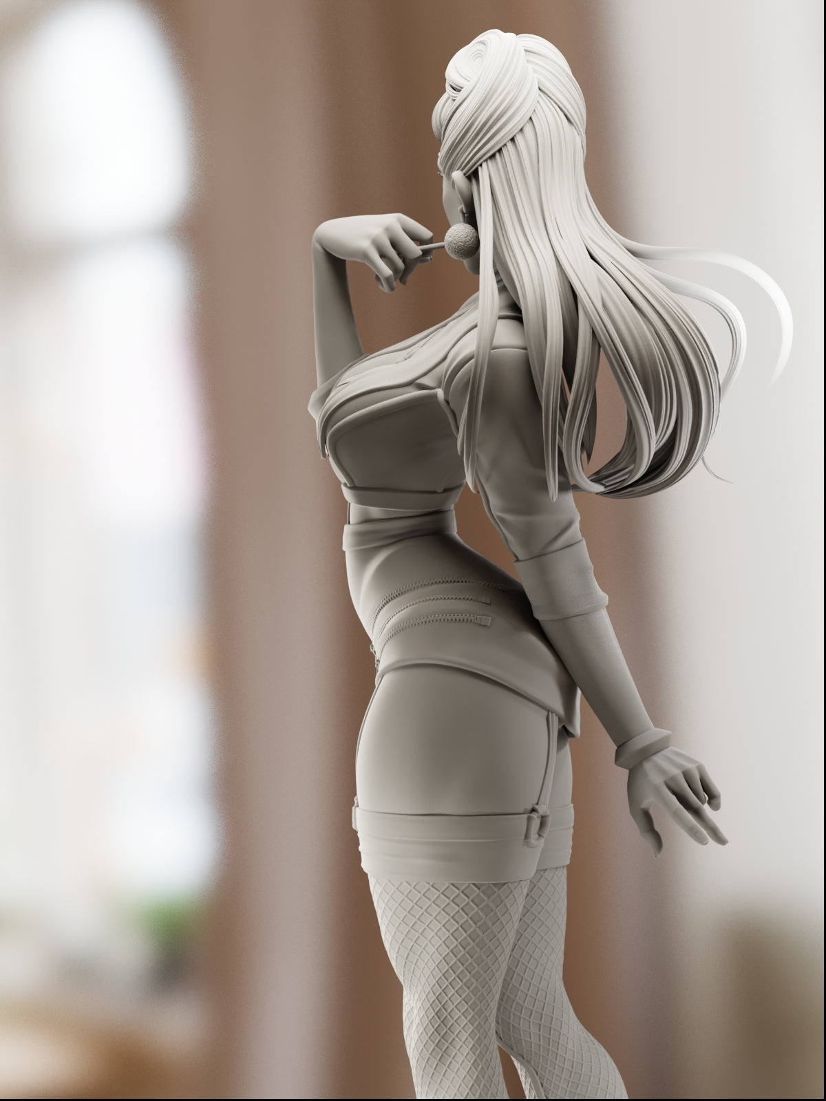 The Demon Diva | Maximum Detailed 12K 3D printed figure
