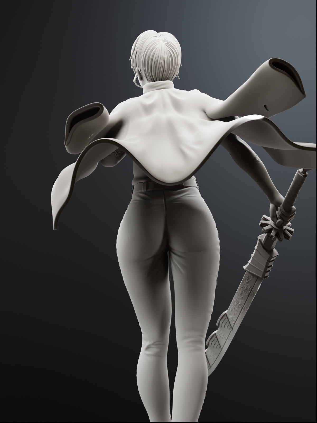 The Clan Outcast | Maximum Detailed 12K 3D printed figure