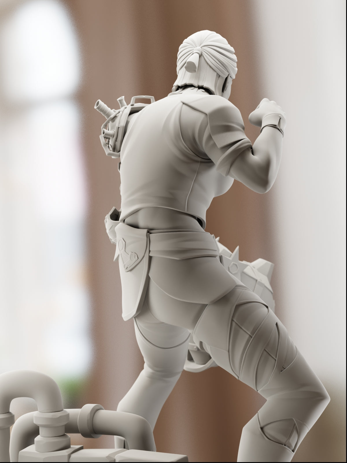 The Shimmer Fist | Maximum Detailed 12K 3D printed figure