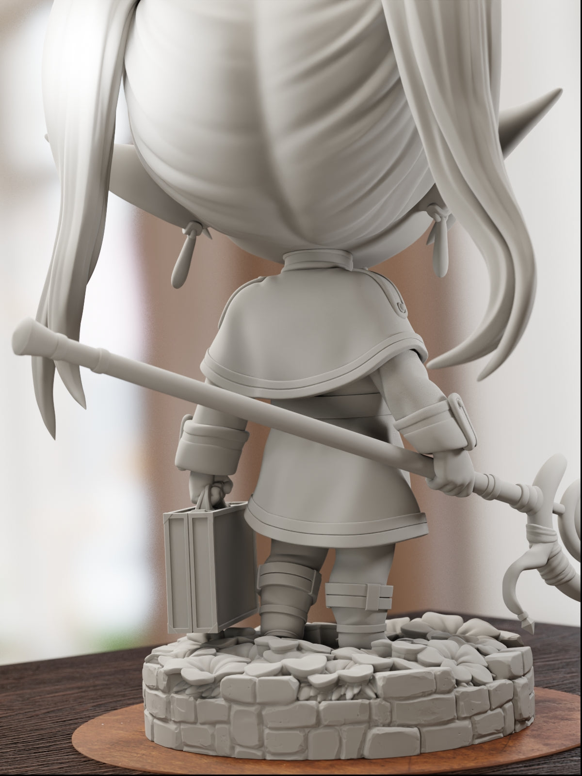 Tiny Mage of Eternity | Maximum Detailed 12K 3D printed figure