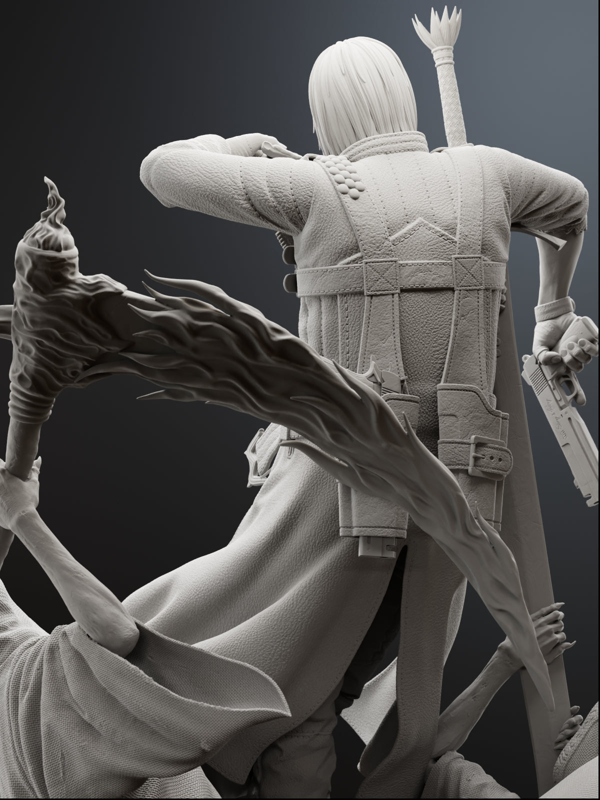 The Devil Hunter Statue