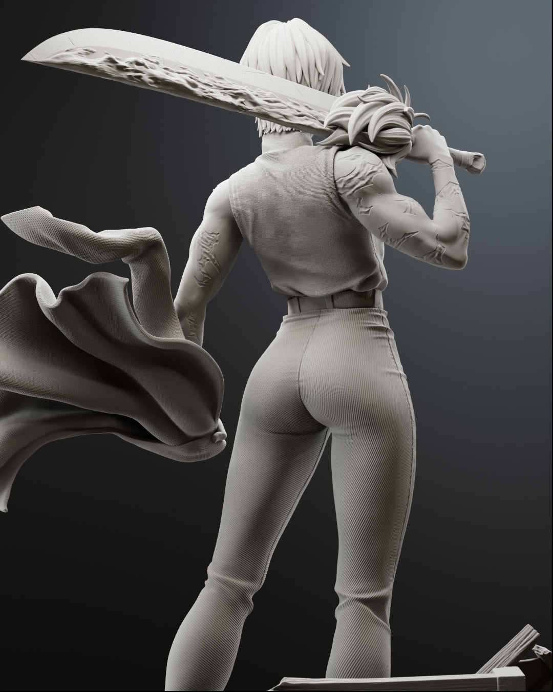 The Split Soul Statue