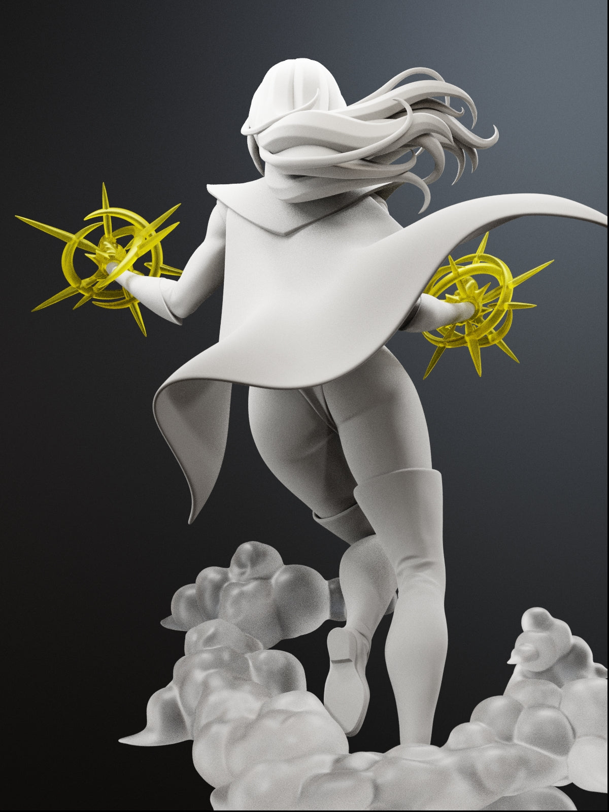 The Blazing Sentinel Statue