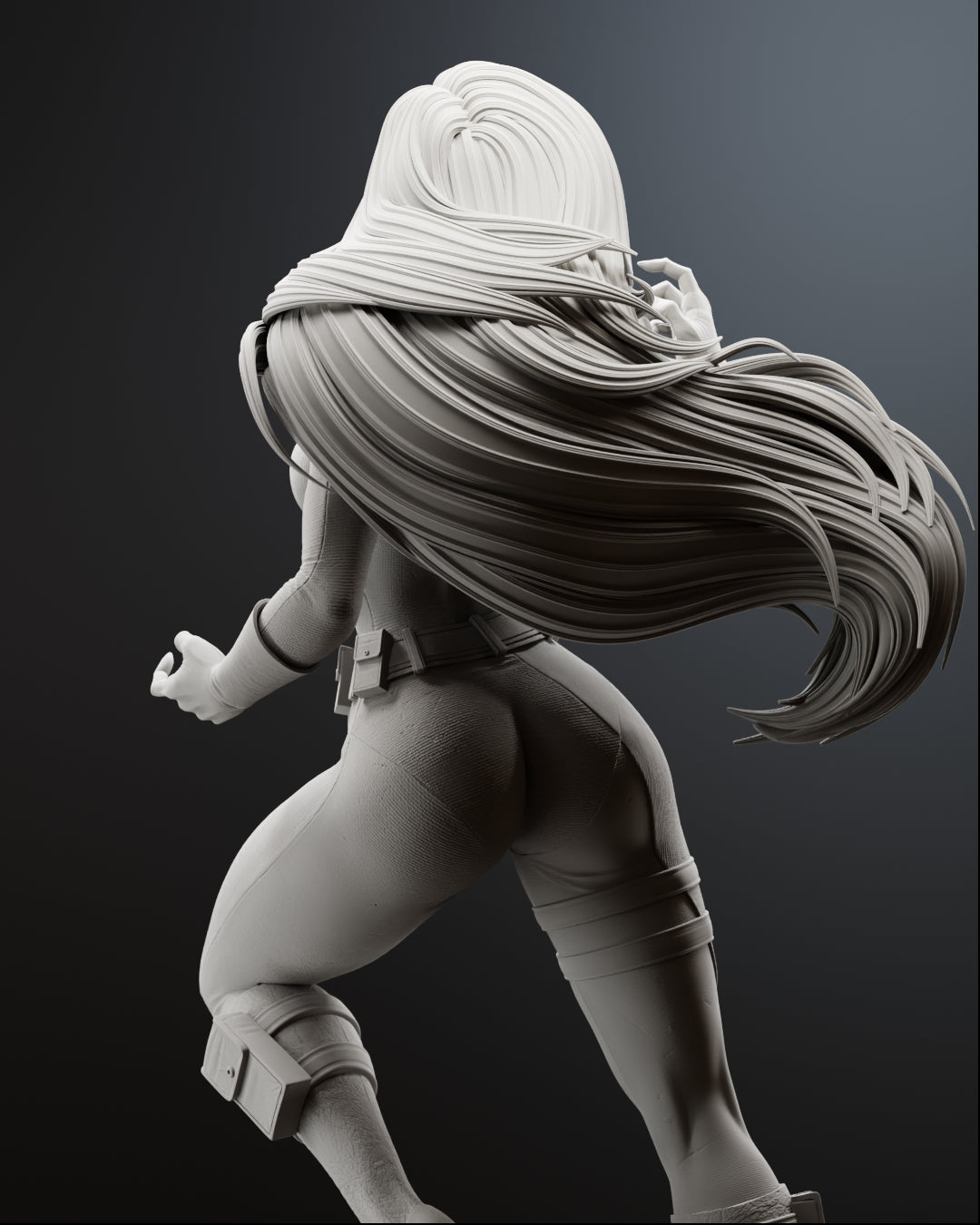 The Neon Nemesis Statue