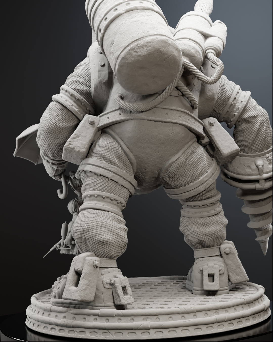 The Rapture Protector Statue
