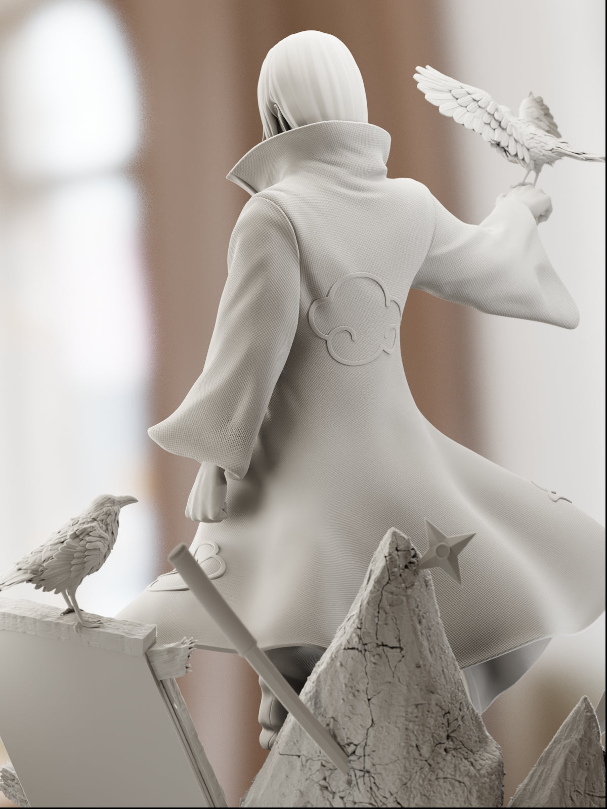 The Silent Ghost | Maximum Detailed 12K 3D Printed Figure