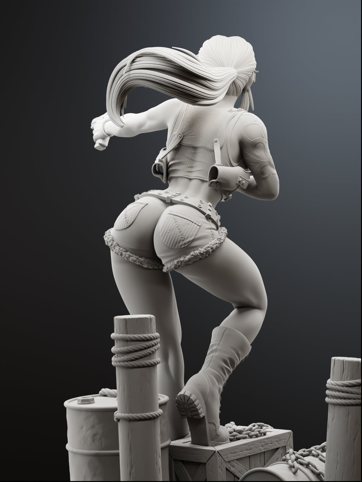 Two Hands | Maximum Detailed 12K 3D printed figure